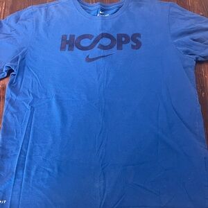 Nike Hoops Infinity Men’s Royal Blue Hoops Graphic Tee